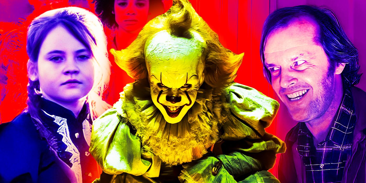 Pennywise and Jack Torrance from Stephen King adaptations