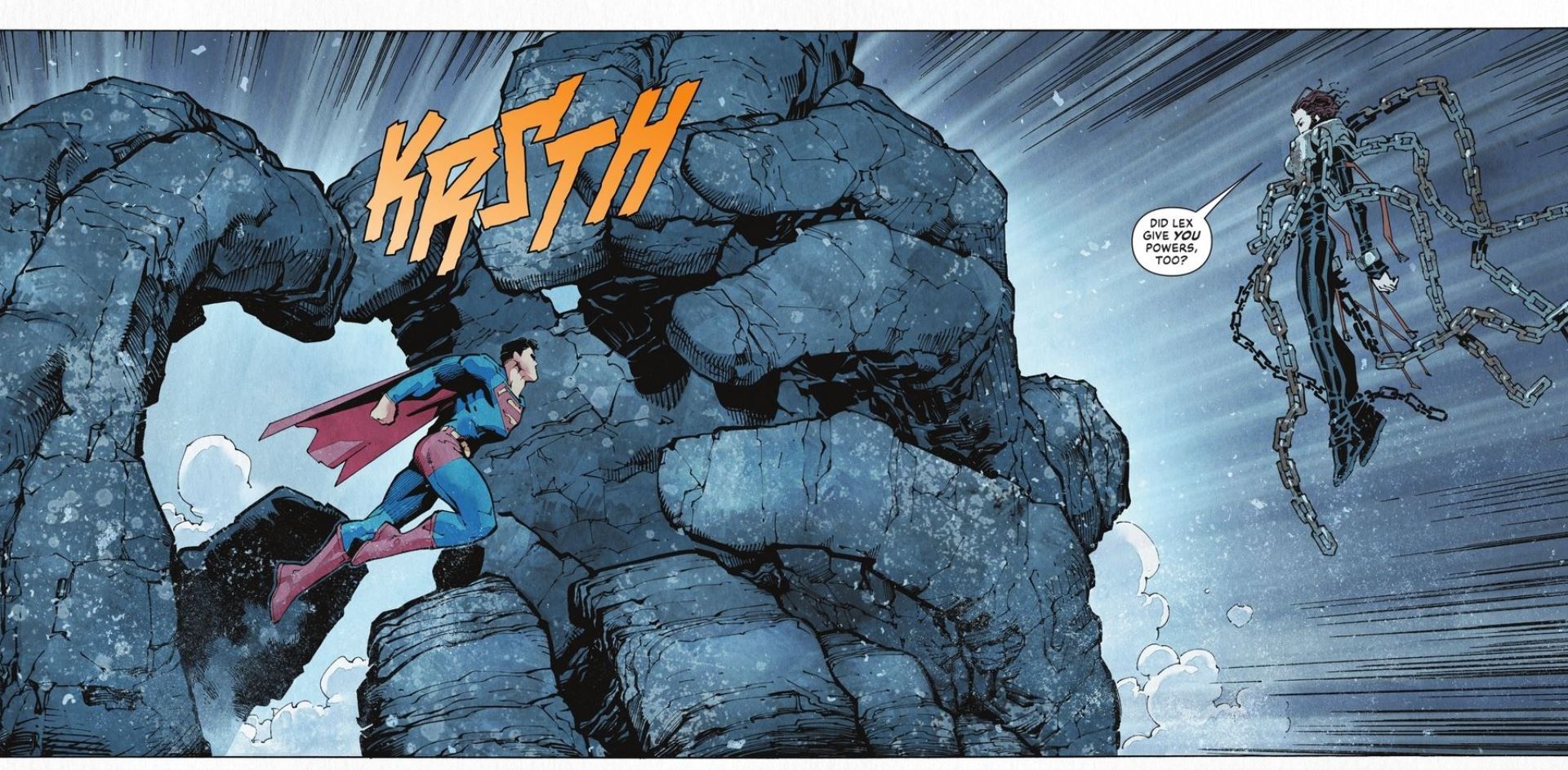 Supeman vs. the Chained DC