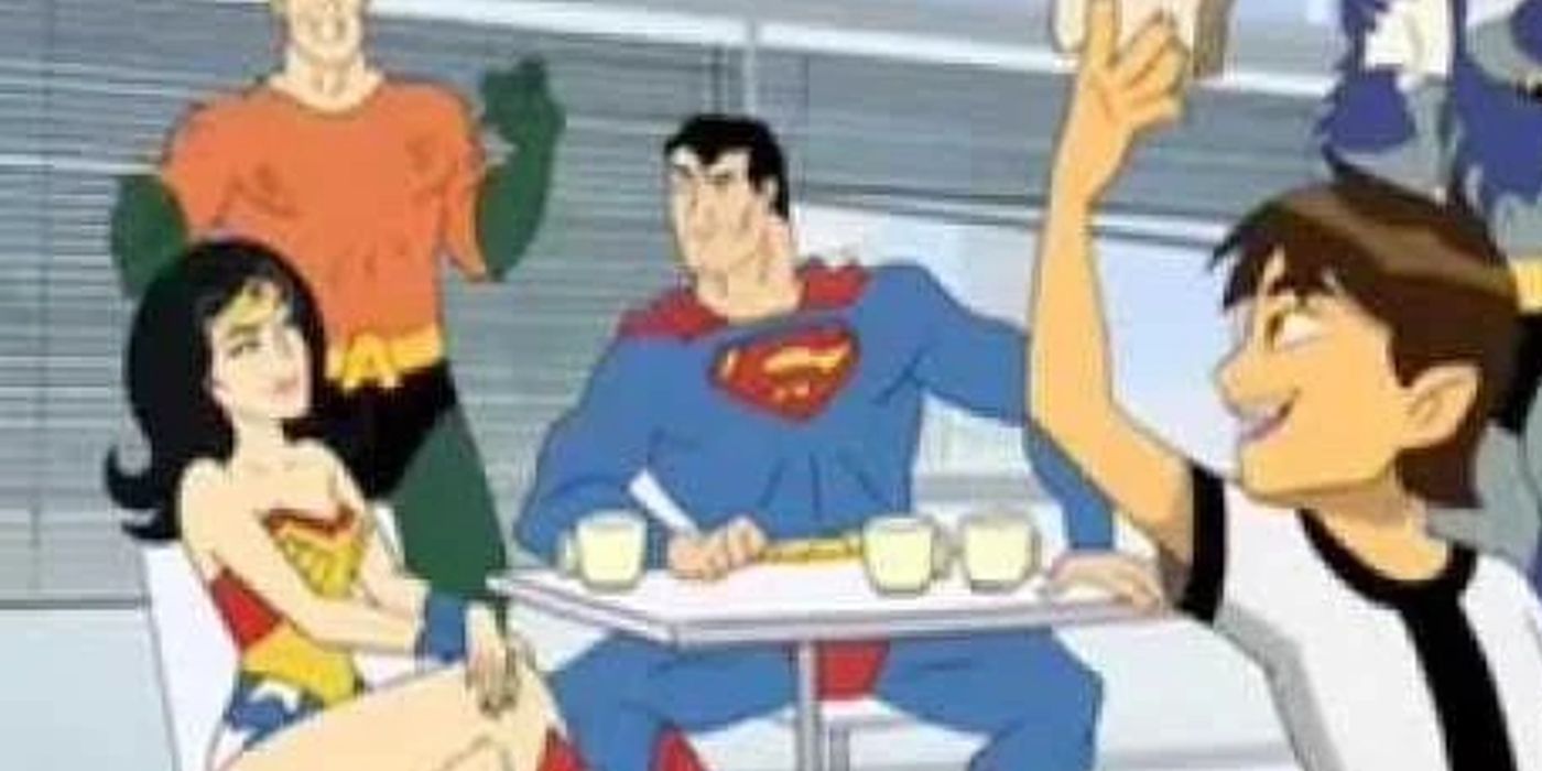 Super Friends and Ben 10 crossover