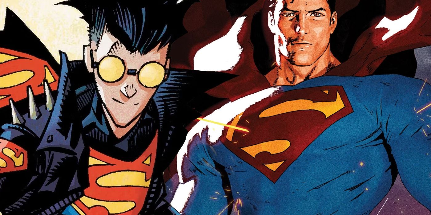 Superboy and Superman Together DC