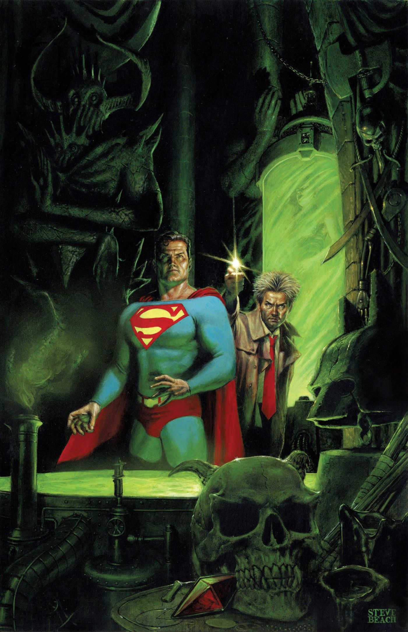 Superman and Constantine