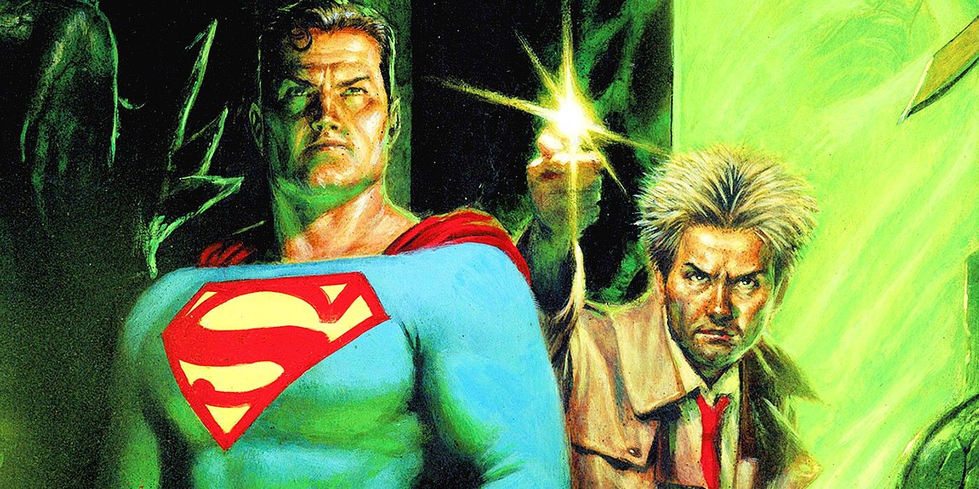 Superman and John Constantine