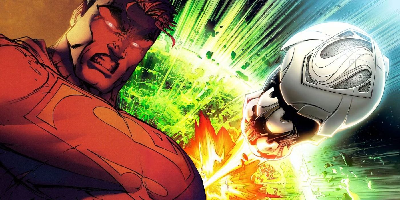 Superman and Krypton Explosion DC