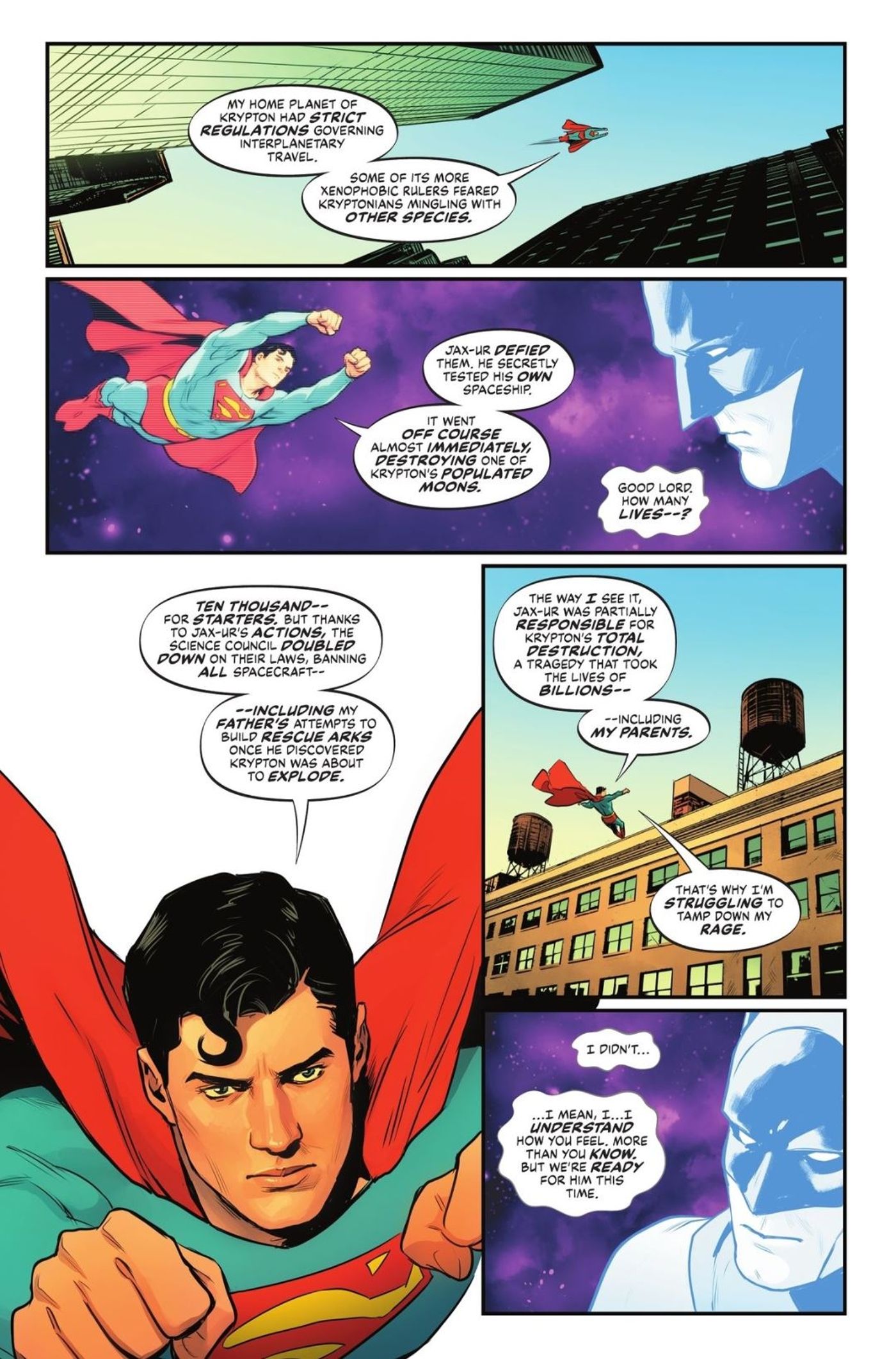Superman Blames Jax-Ur for Krypton&rsquo;s Destruction DC