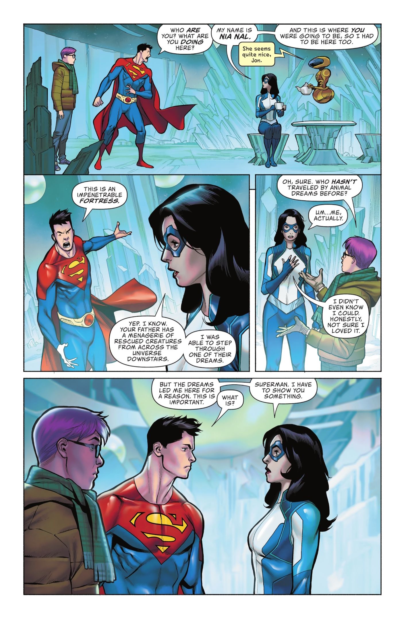Superman Meets The Dreamer