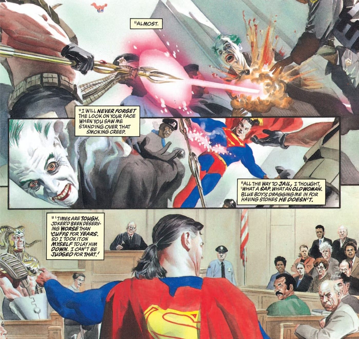 Superman Takes Magog to Court for Killing the Joker