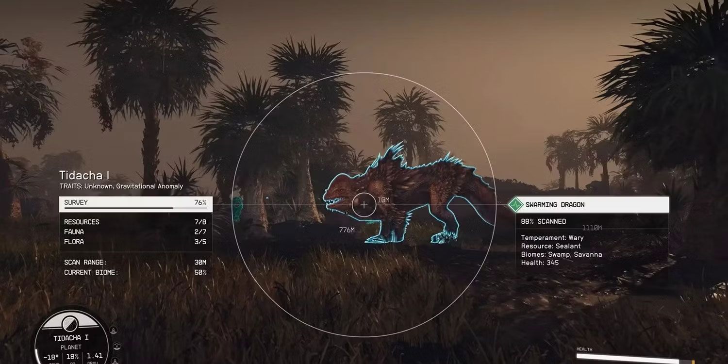 Swarming Dragon creature in Starfield.