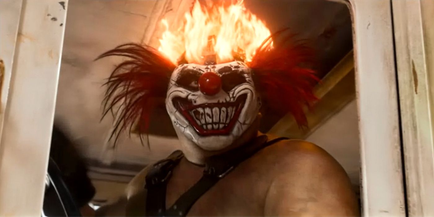 Sweet Tooth with fire hair in Twisted Metal season 1 finale
