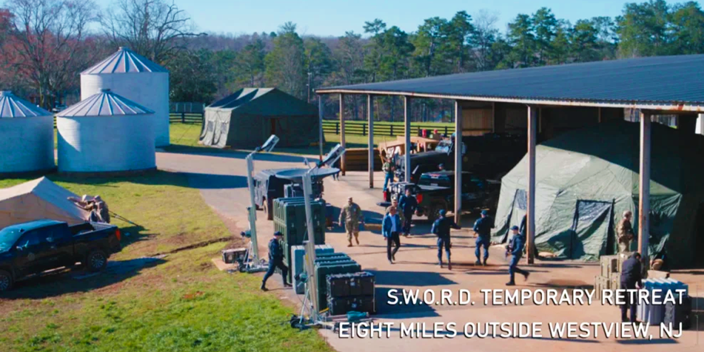 SWORD temporary retreat at Bouckaert Farms