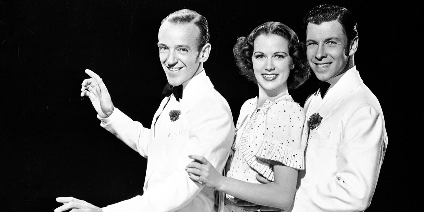 The cast of Broadway Melody of 1940 pose for a promo image