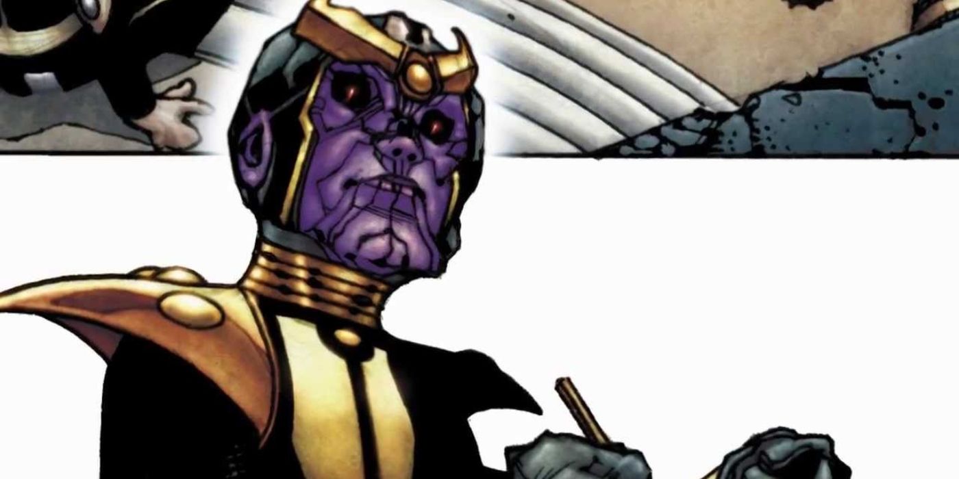 Thanos as a kid.