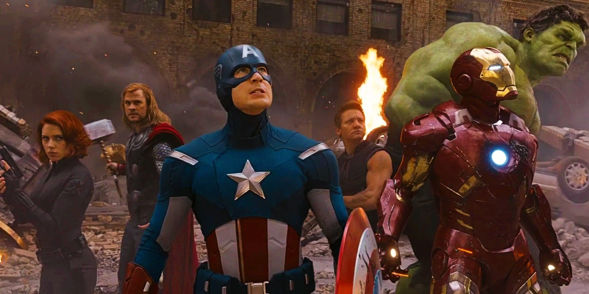 The Avengers Most Famous Movie Shot Recreated With 1960s