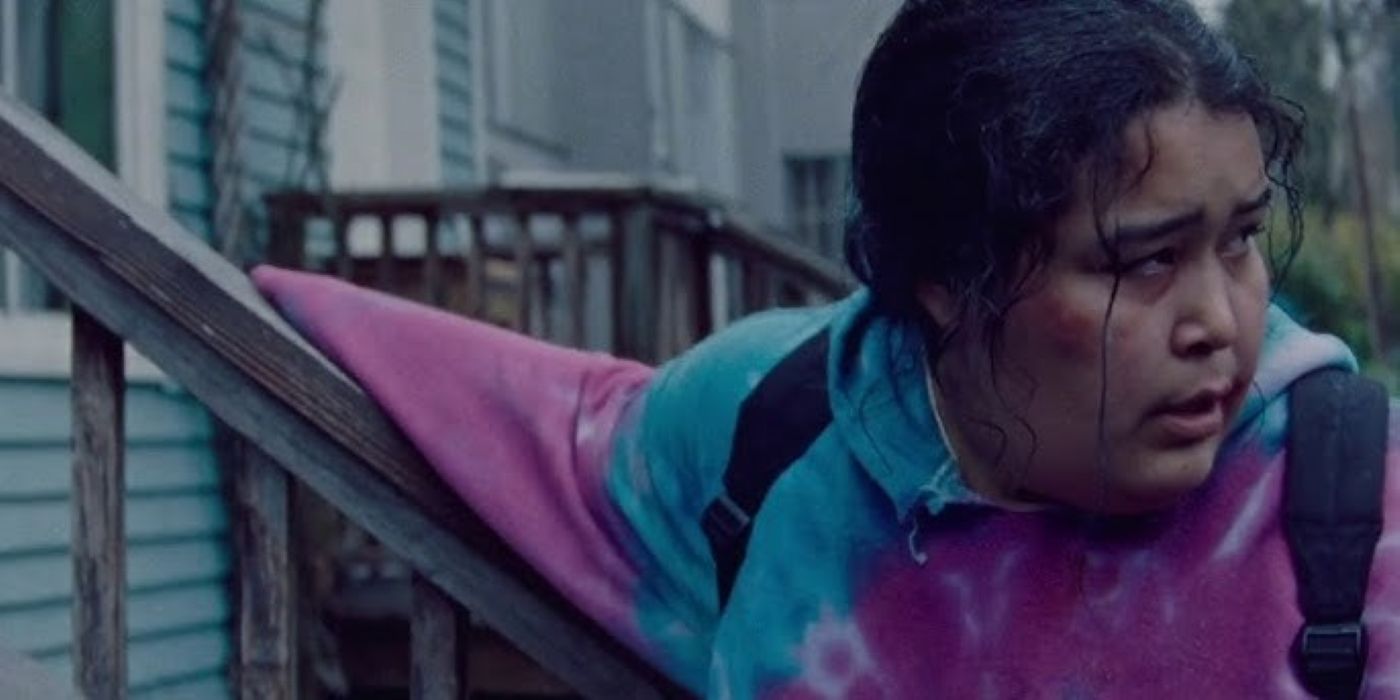 The Boy Remembers When The World Broke Open character standing