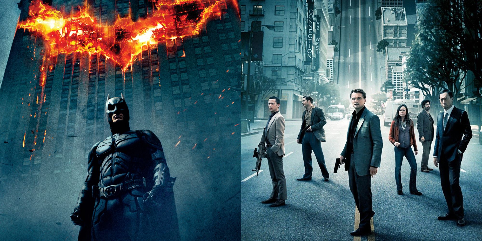 The Dark Knight and Inception