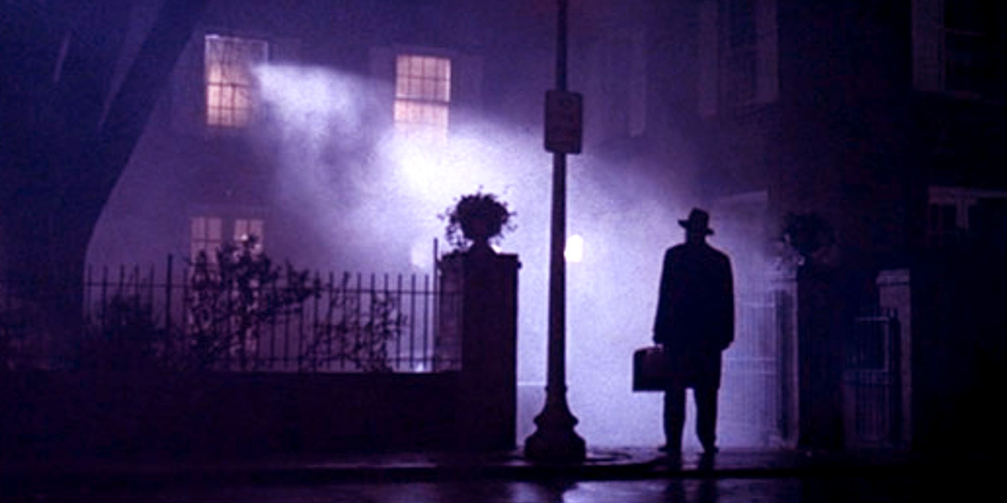 Father Merrin Arrives at the house in The Exorcist