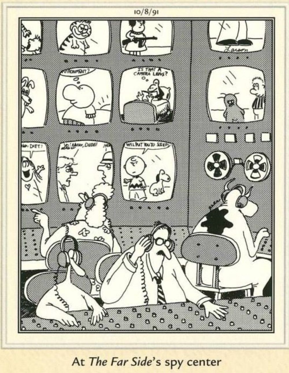 The Far Side Spy Center