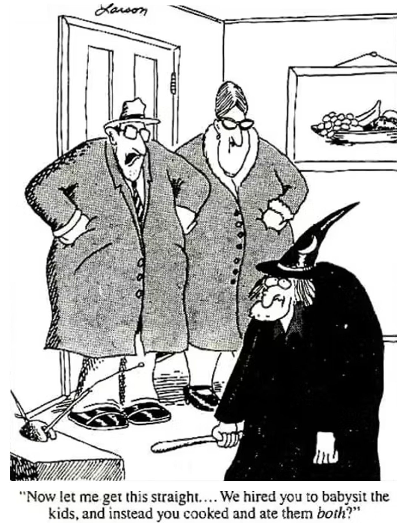 the far side witch most controversial comic