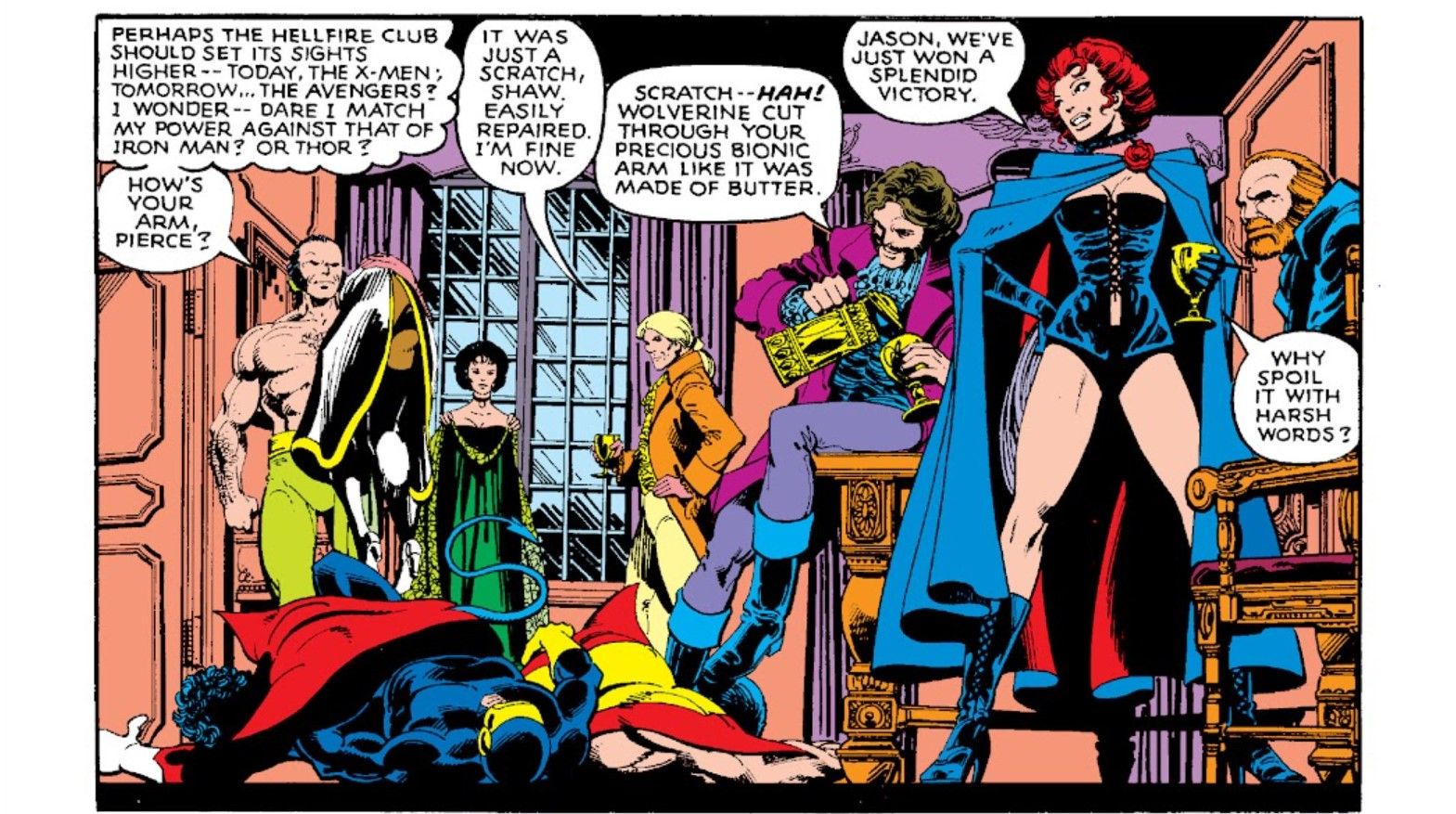 The Hellfire Club in Uncanny X-Men #132