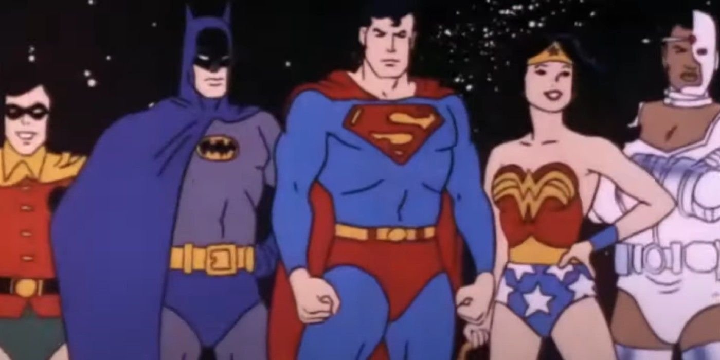 The Justice League in Super Friends (1973)