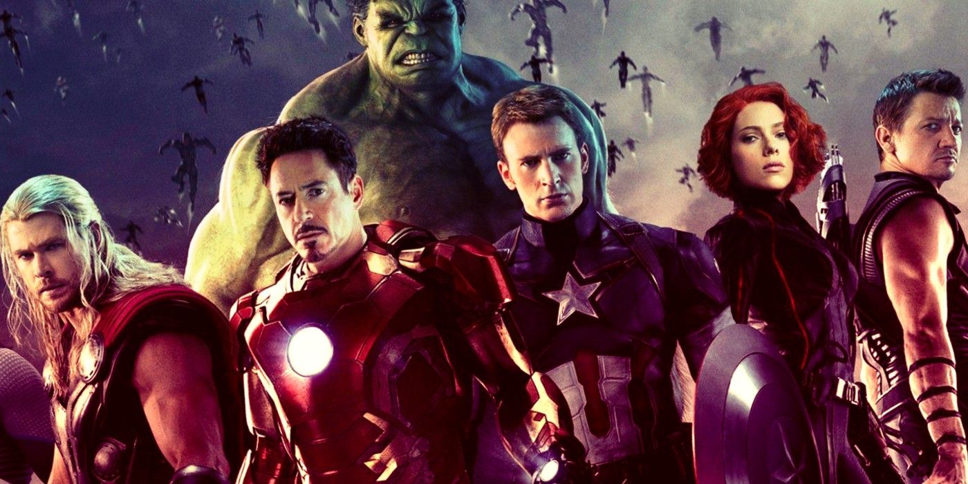 The MCU's Original Avengers line-up of characters
