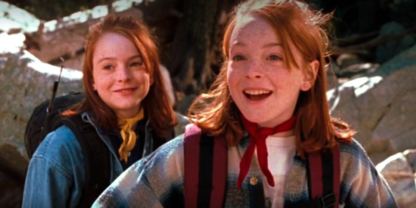 Lindsay Lohan as Hallie Parker and Annie James in The Parent Trap