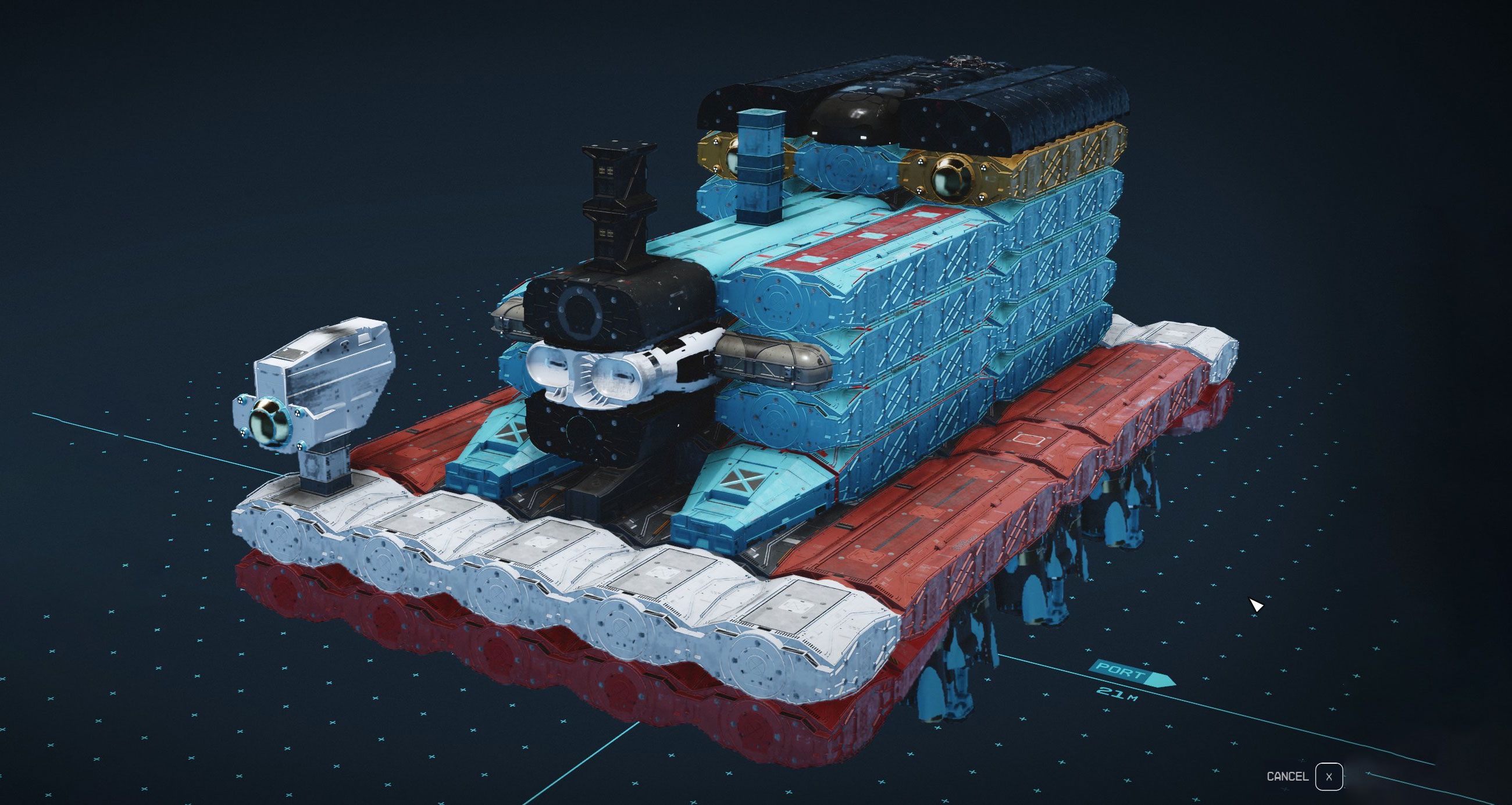 Thomas the Tank Engine design in Starfield.