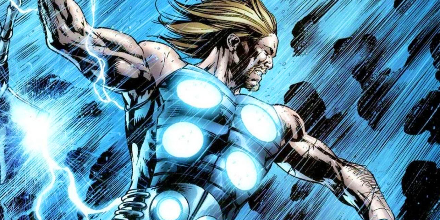 Thor controlling stone in Marvel Comics