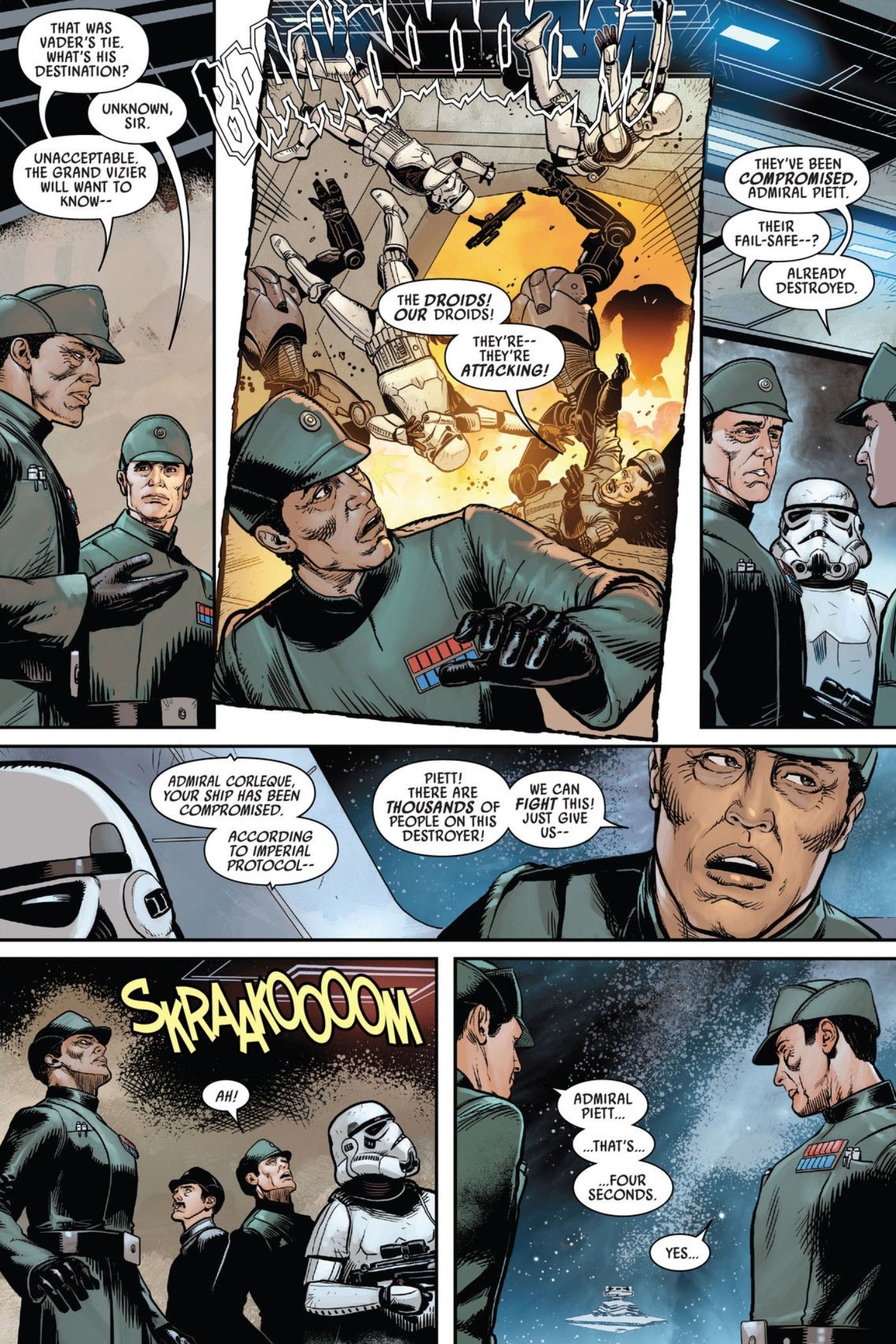 Star Wars Improves an Empire Strikes Back Villain with a Thrawn-Level Feat