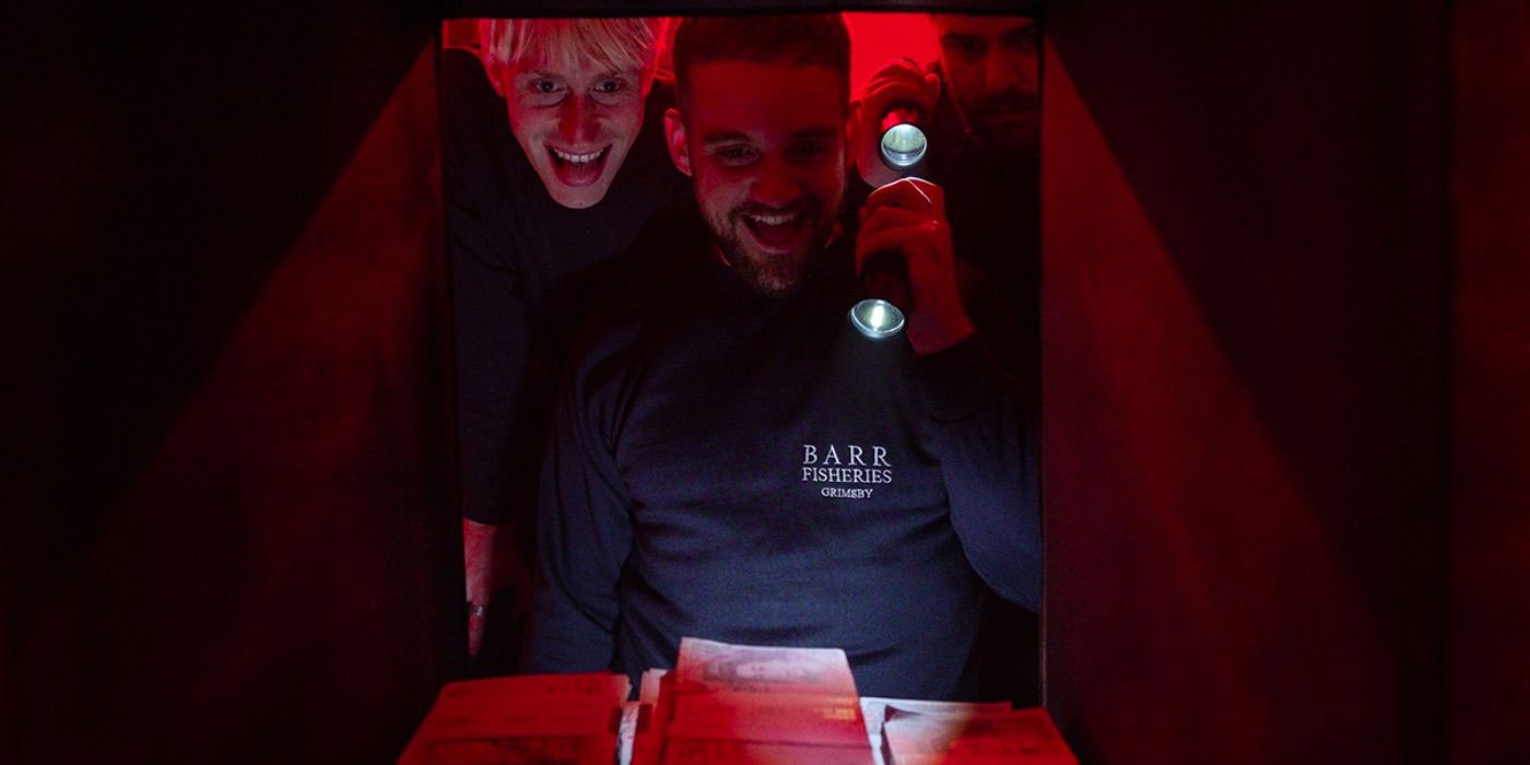 The men break into a safe in Three Day Millionaire