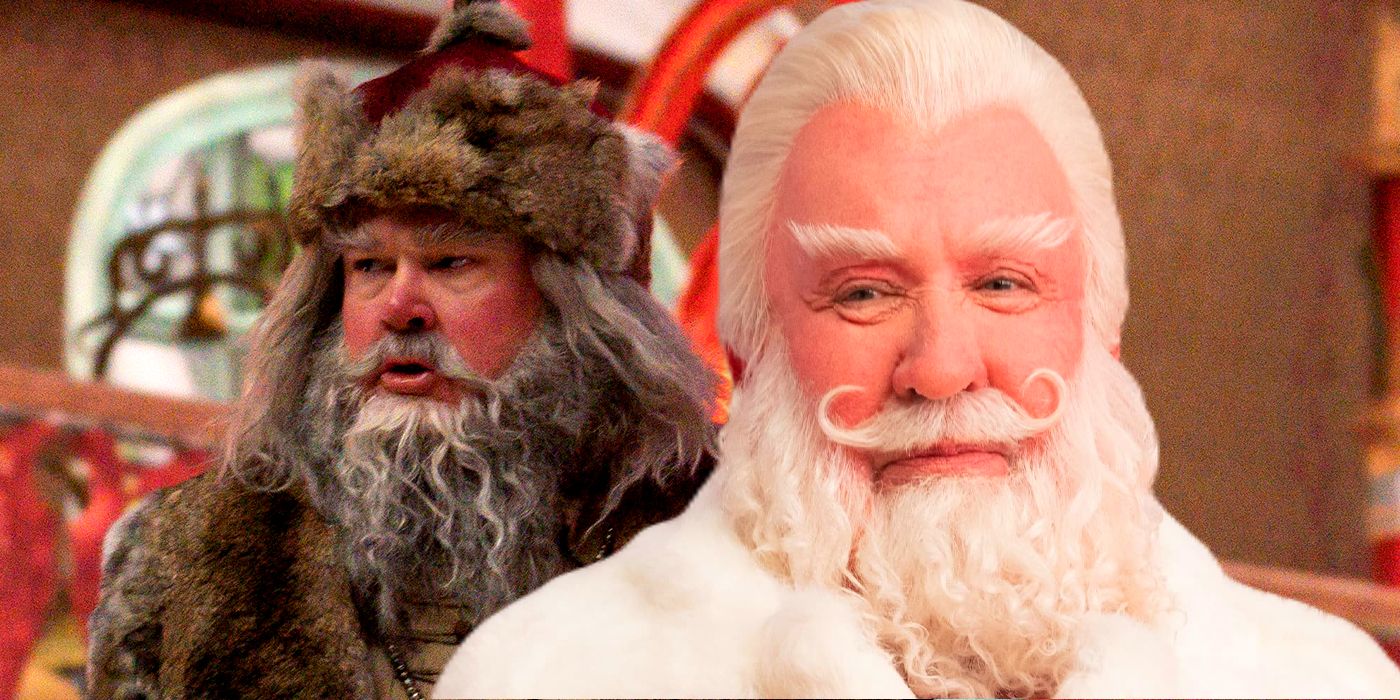 Tim Allen as Santa and Eric Stonestreet from The Santa Clauses