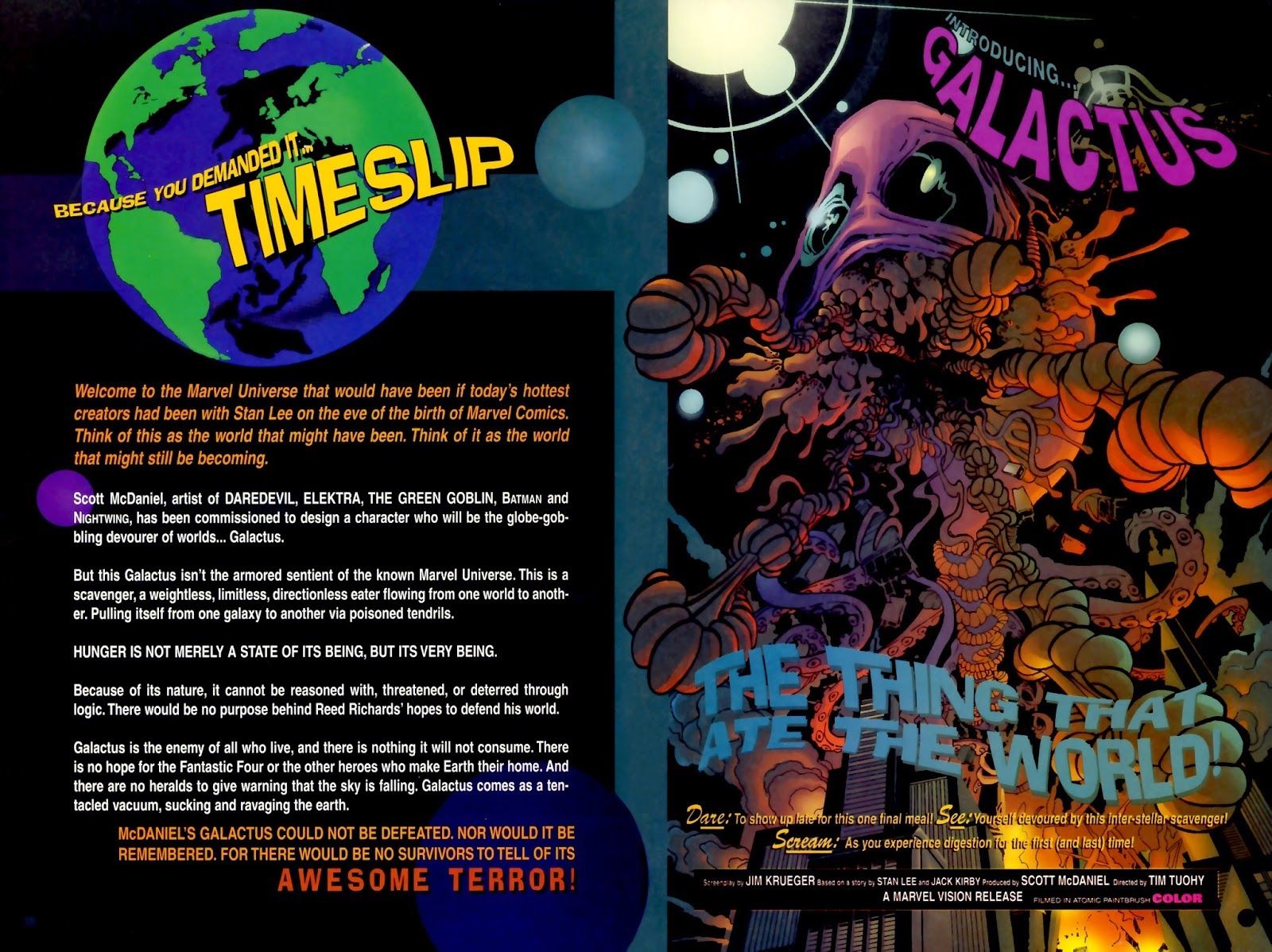Timeslip Galactus is truly horrifying