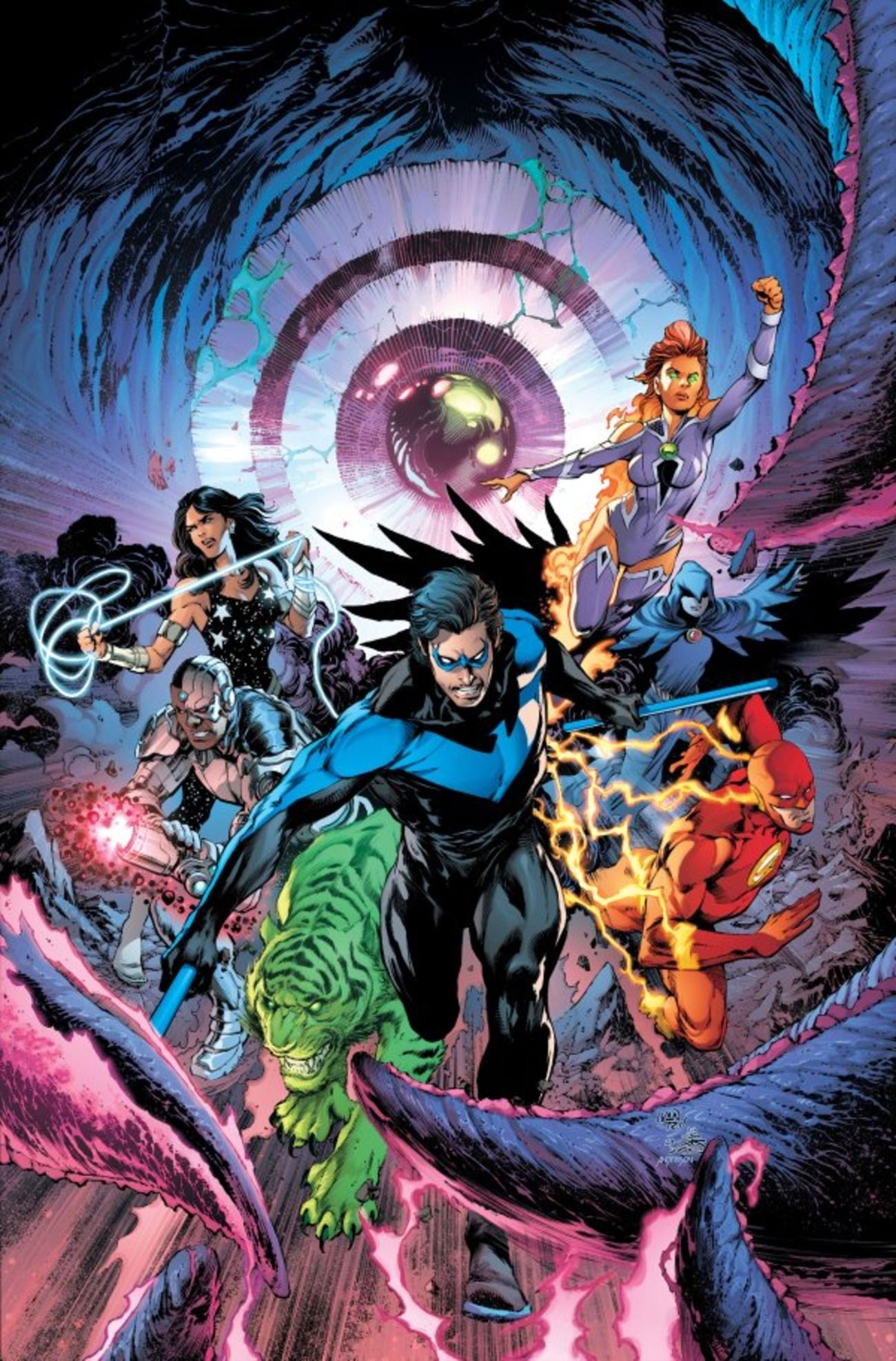 titans beast world 1 cover