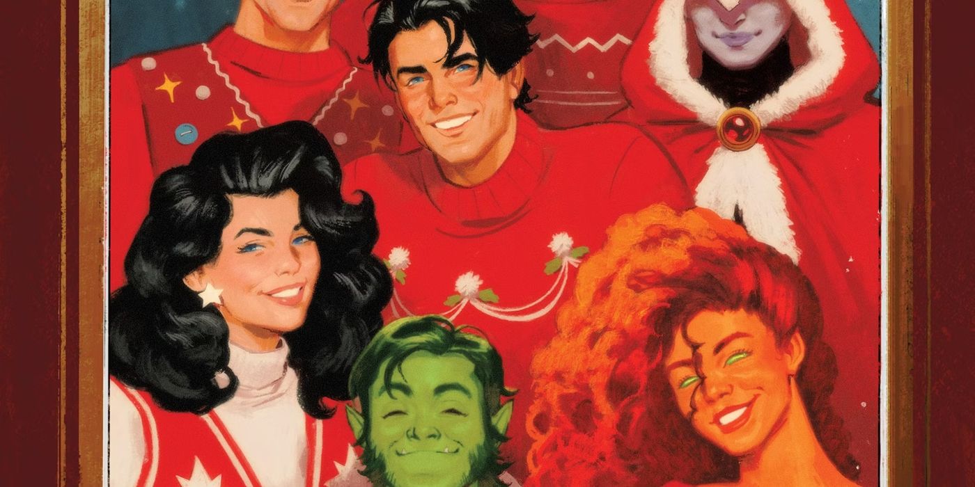 The Titans’ Ugly Sweater Portrait Proves They’re DC’s Best Family