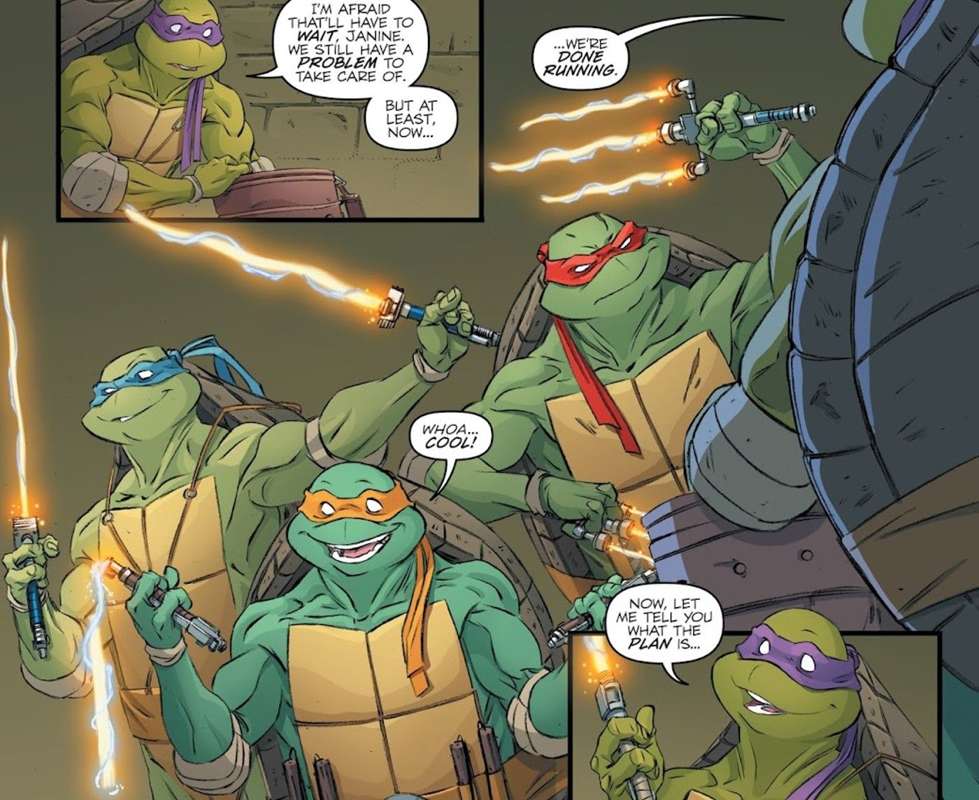 tmnt ghostbusters weapons proton packs