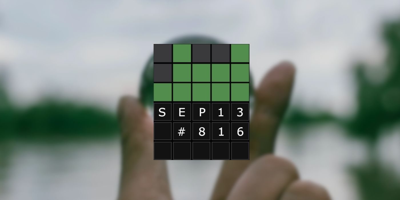 Today’s Wordle Answer & Hints for September 13, 2023 (Puzzle #816)