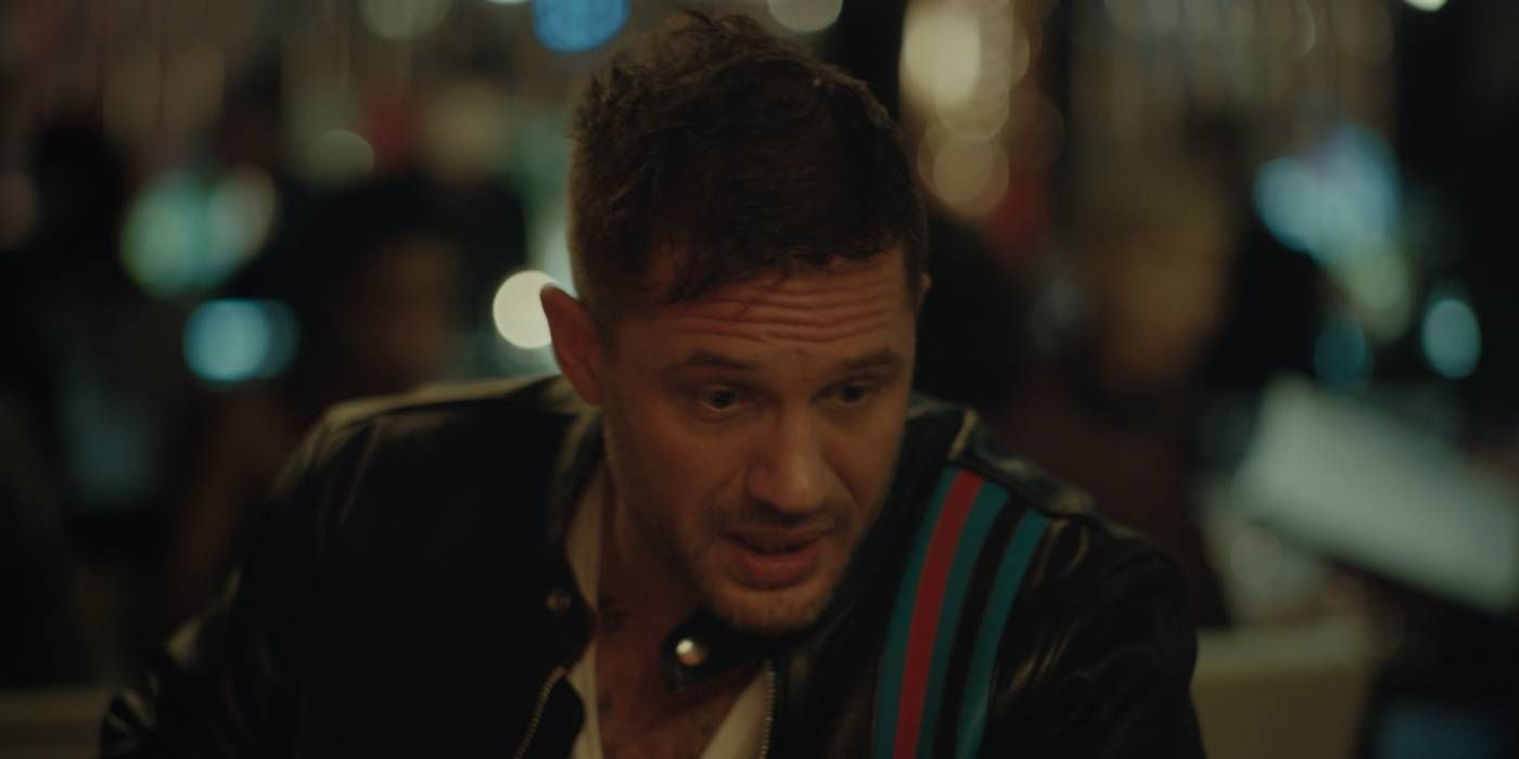 Tom Hardy in Venom Let There Be Carnage scene pic