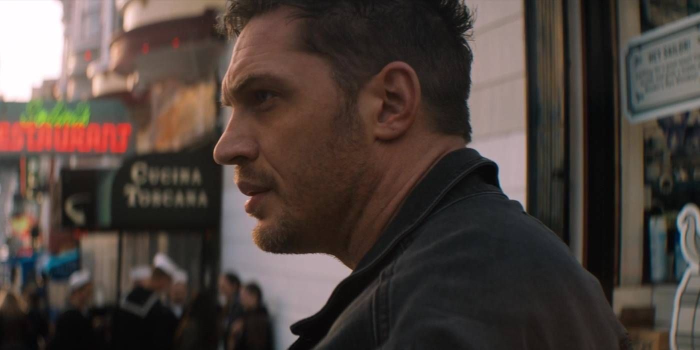 Tom Hardy in Venom scene image