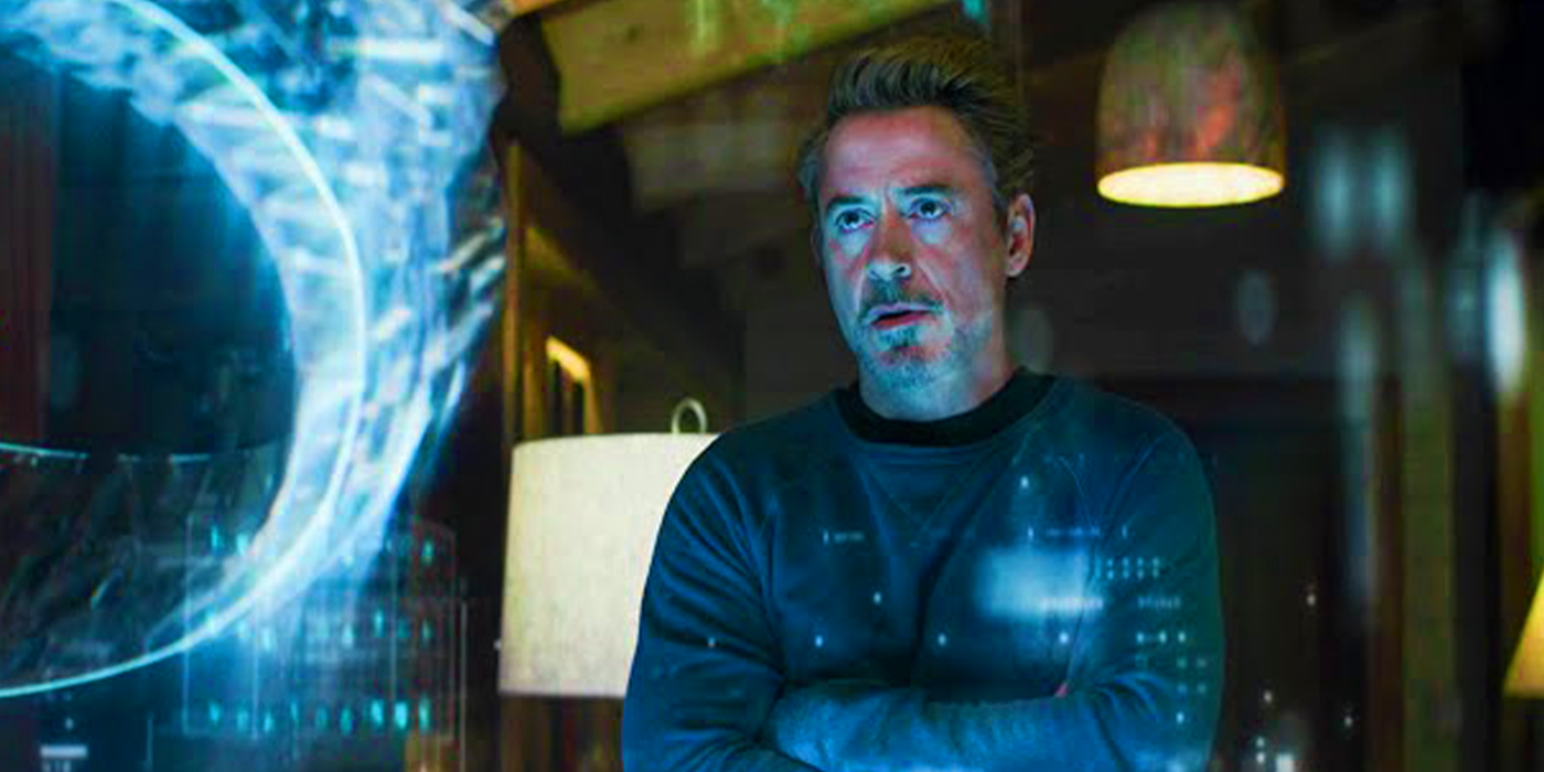 Tony Stark découvre le voyage dans le temps dans Avengers Endgame