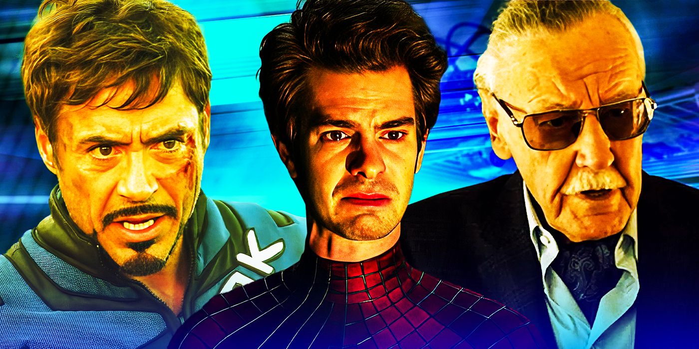 Tony Stark Garfield Spider-Man Stan Lee