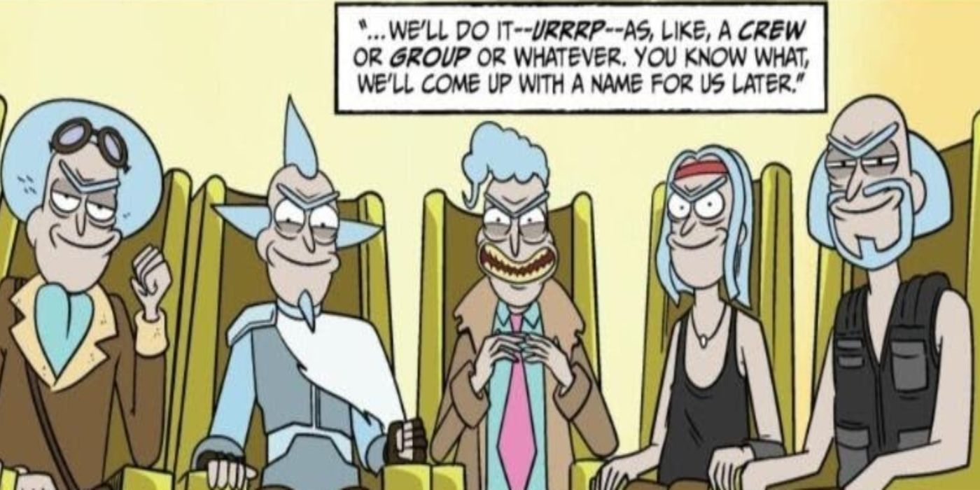 Rick and Morty Council of Ricks origin.