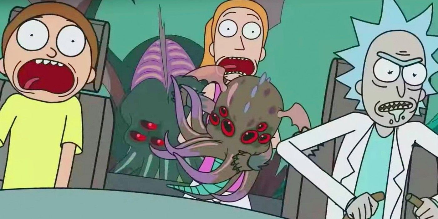 Rick and Morty Cthulhu baby.