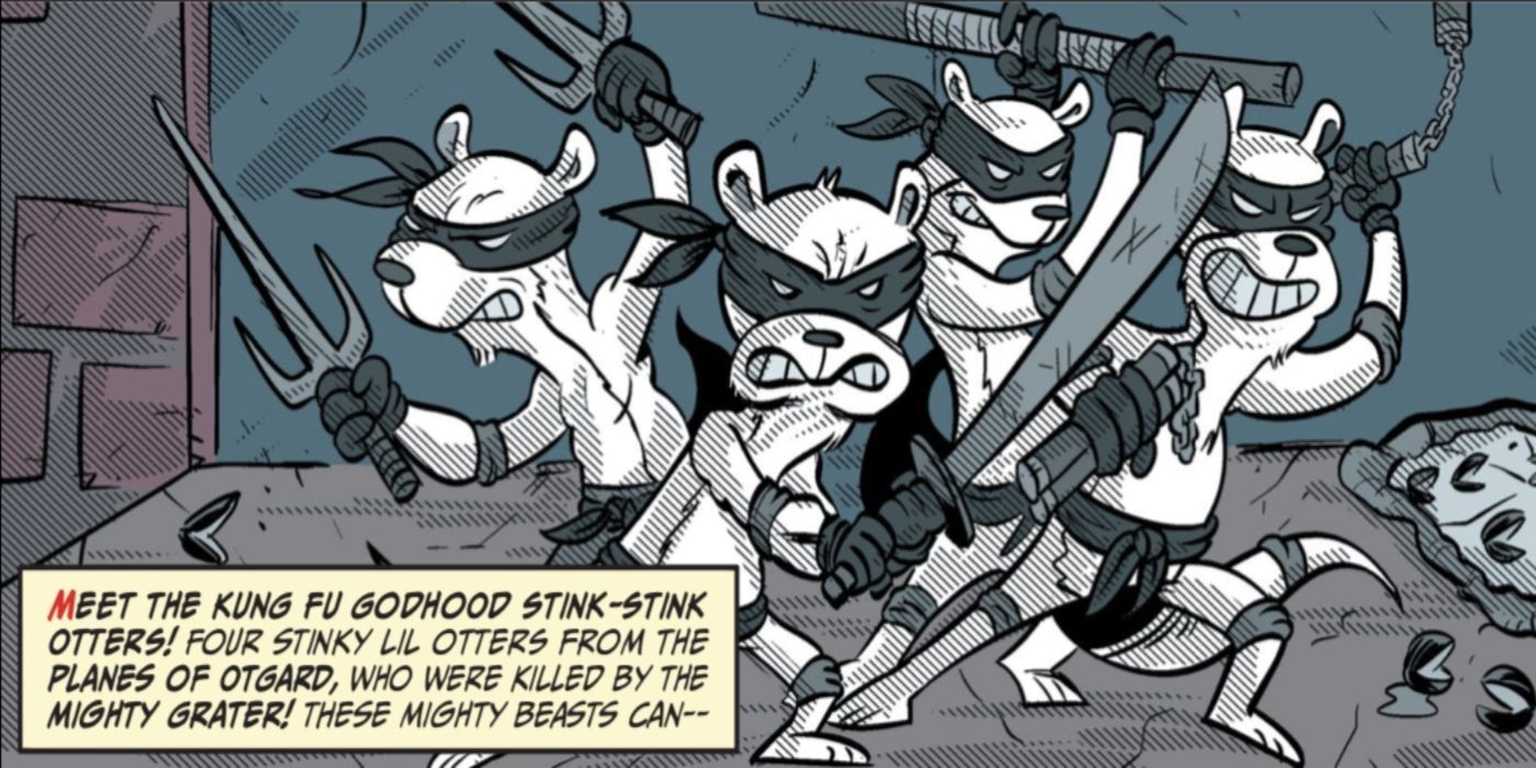 Rick and Morty&rsquo;s TMNT parody.