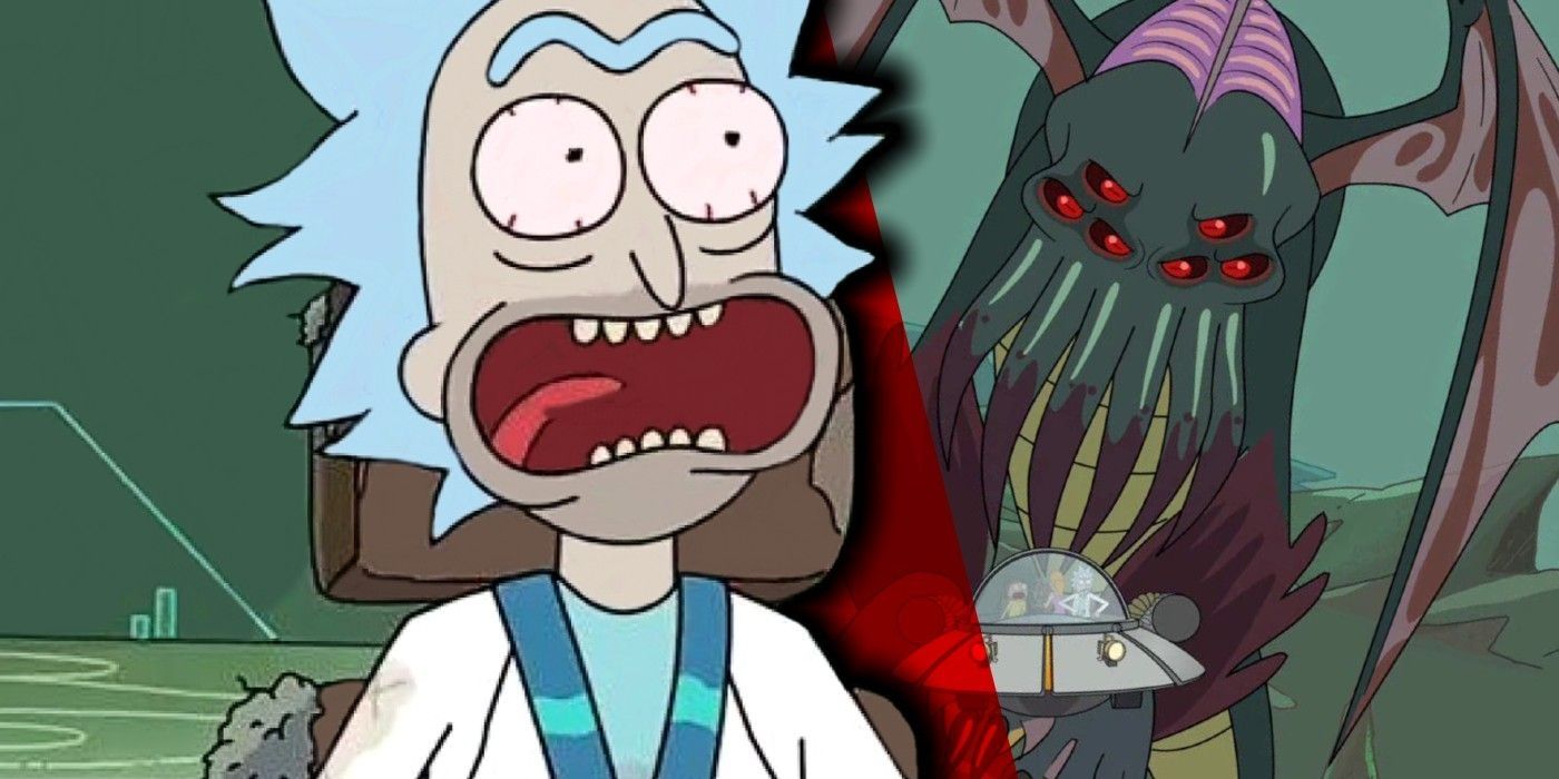 Rick and Morty Cthulhu parody.