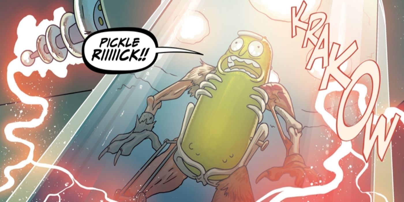 Rick and Morty The Flash parody.