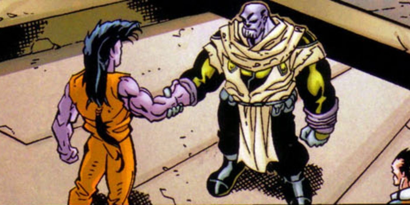 Thanos respects Gladiator.