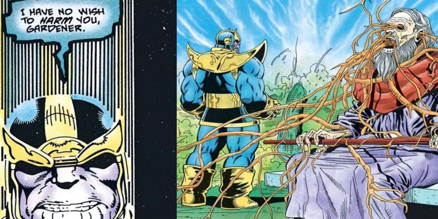 Thanos respects the Gardener.