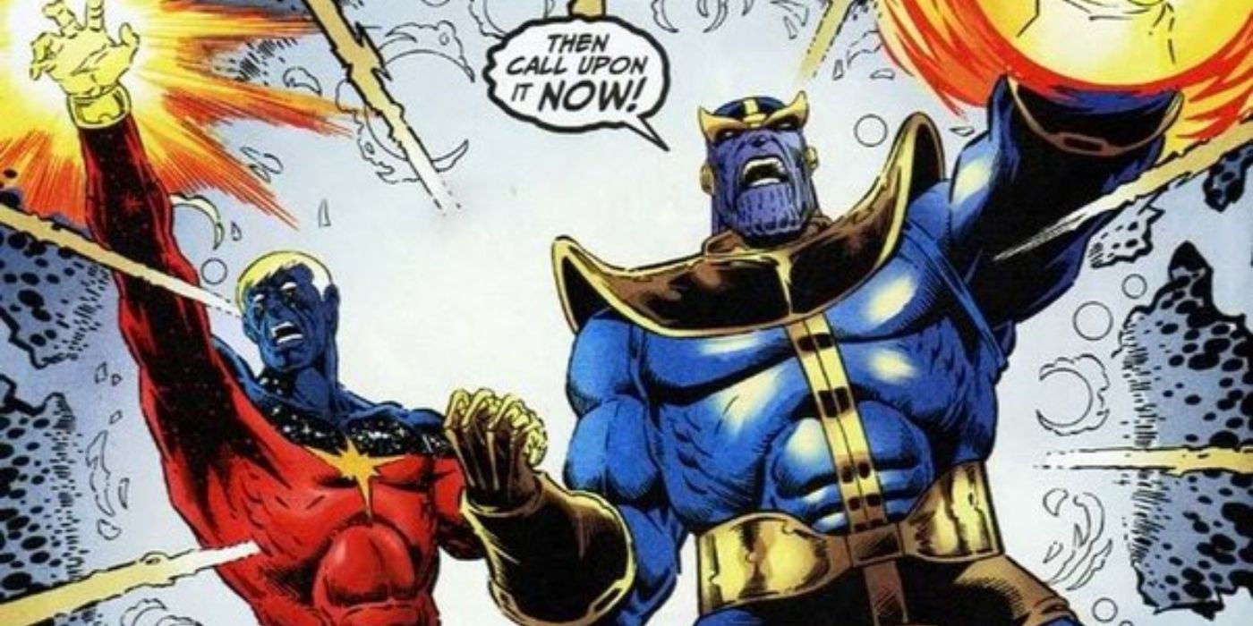Thanos respects Genis-Vell