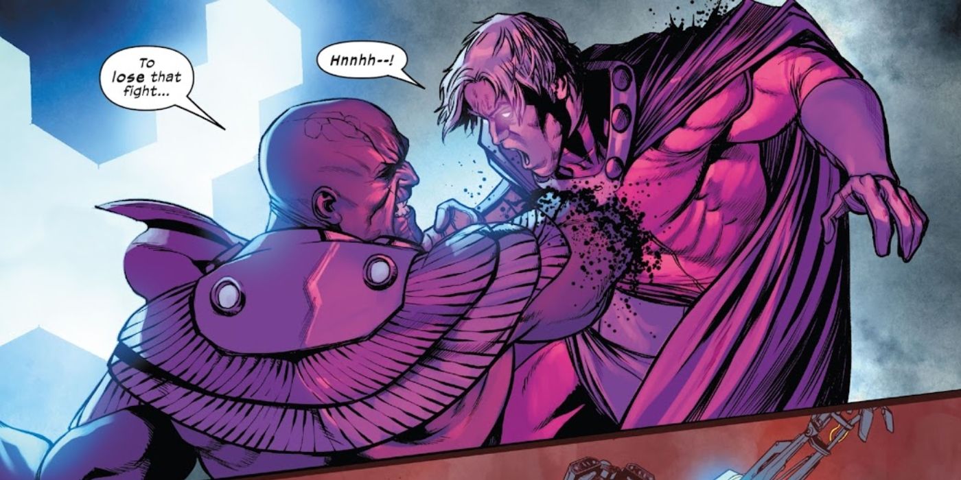 Magneto&rsquo;s death.