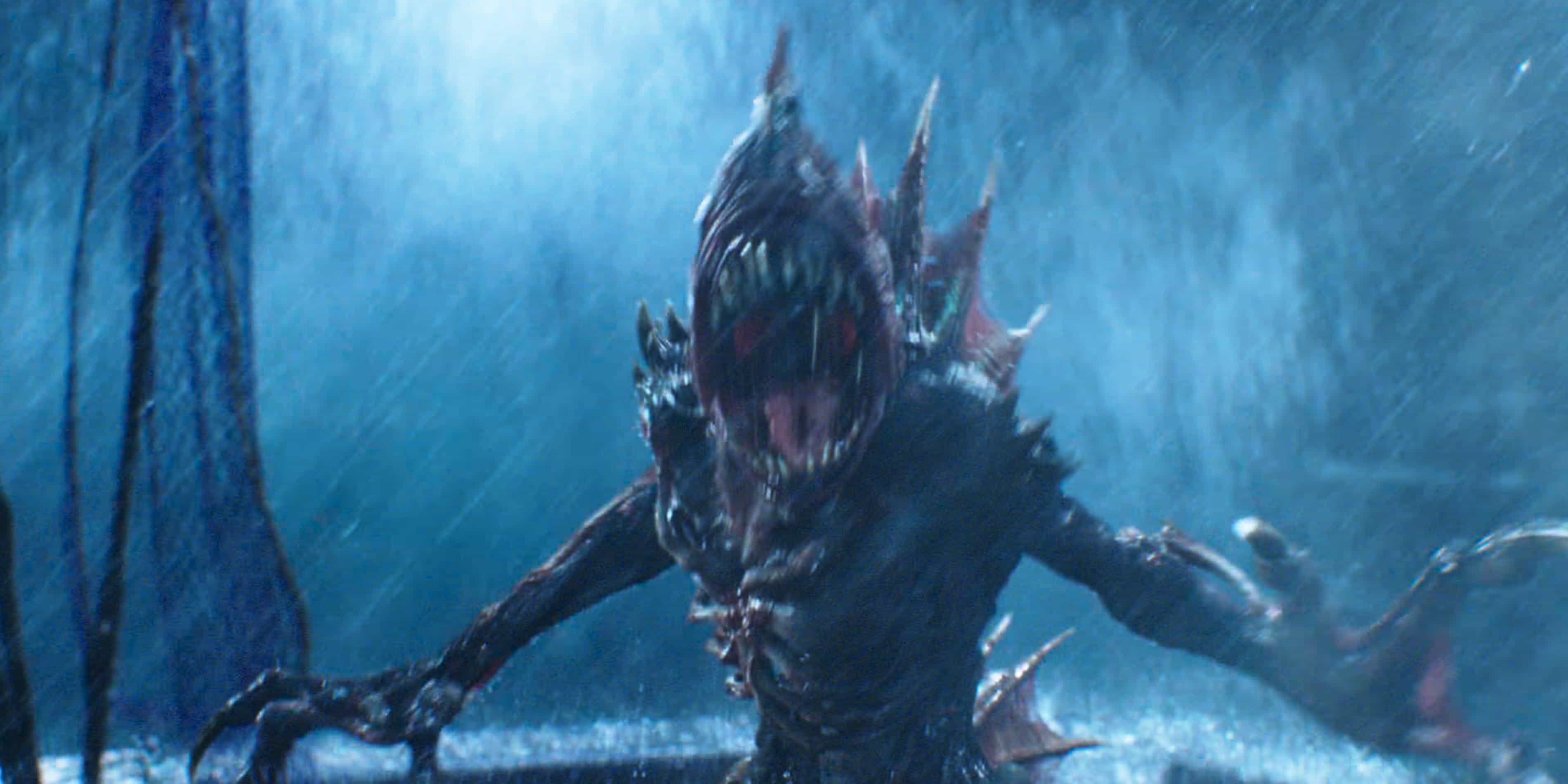 Trench Fights Aquaman