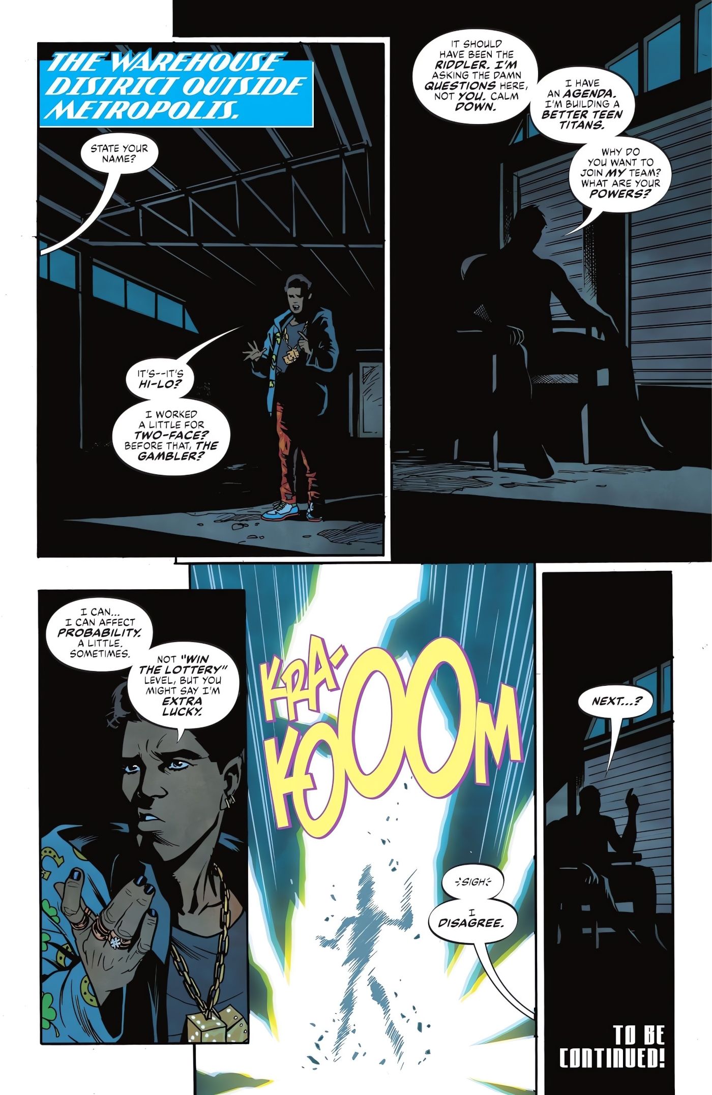 Tryouts For the Terror Titans